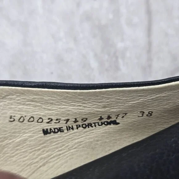 Fly London Wedge Pumps Black Minimalist Retro Chunky Platform Comfort Wedges - Picture 8 of 11